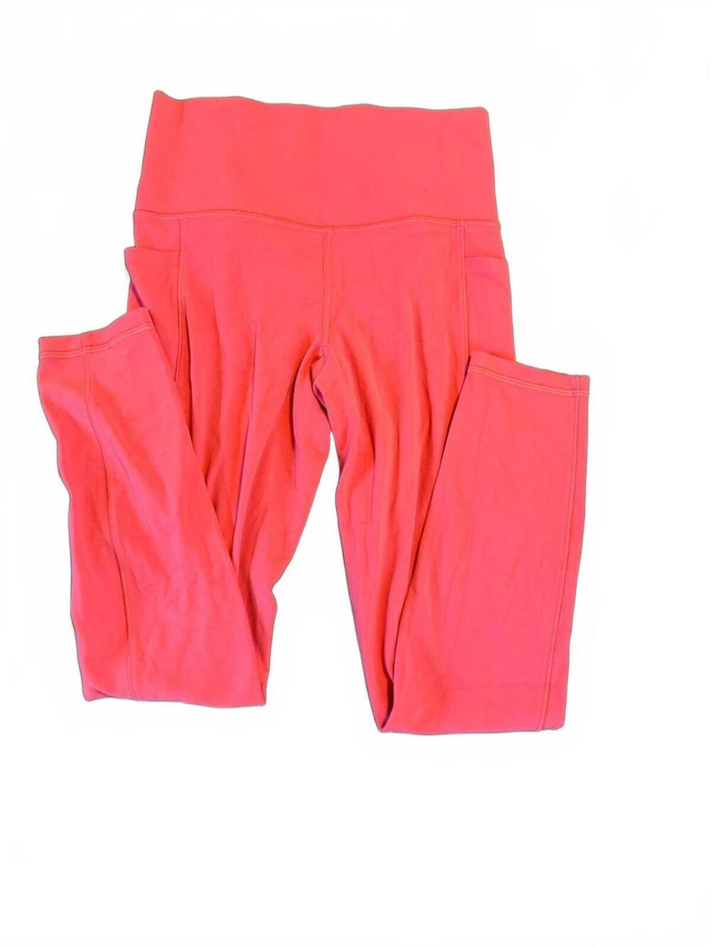 Athleta Pink High-Rise Stash Pocket Leggings Size XS